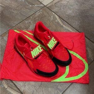 Womens Orange Throwing Shoes